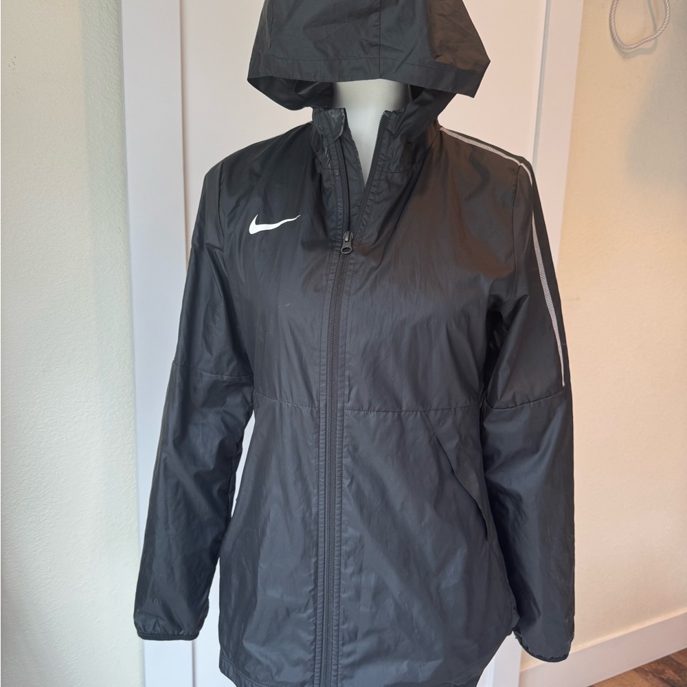 Nike Charcoal Hooded Jacket
